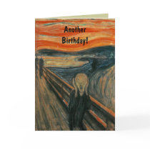 The Scream by Edvard Munch Cards