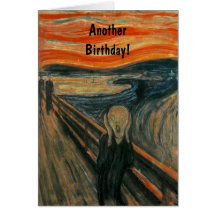 The Scream by Edvard Munch Cards