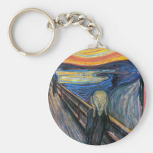 The Scream by Edvard Munch Key Chains