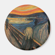 The Scream by Edvard Munch Magnet