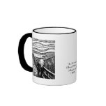 The Scream by Edvard Munch mugs