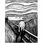 The Scream by Edvard Munch photo sculptures