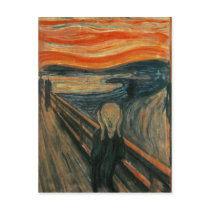 The Scream by Edvard Munch Post Cards