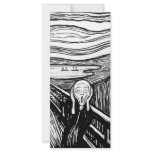 The Scream by Edvard Munch rack cards
