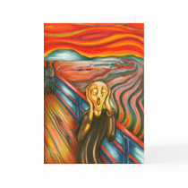 'The Scream' card