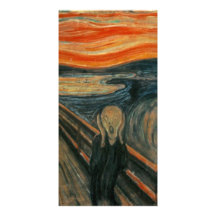 The Scream - Edvard Munch Photo Card Template