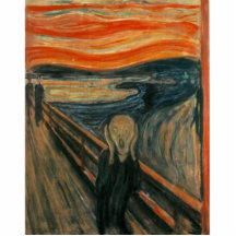 The Scream - Edvard Munch Photo Cutout
