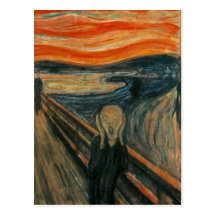 The Scream - Edvard Munch Post Card