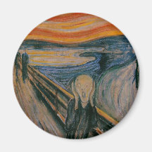 The Scream Fridge Magnet