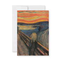 The Scream Invitation