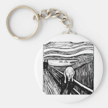 The Scream Key Chain
