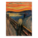The Scream Postcard
