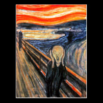"The Scream" Postcard postcards