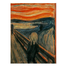 The Scream Postcards