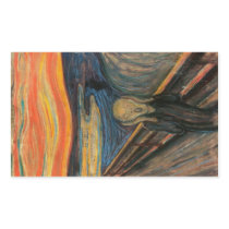 The Scream Rectangle Sticker