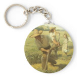 The Scythers (Back to the Farm) by NC Wyeth keychains