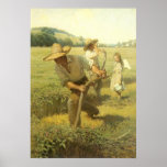 The Scythers (Back to the Farm) by NC Wyeth posters