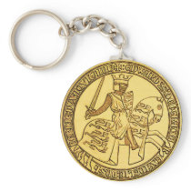 The Seal Of King Edward I Keychain