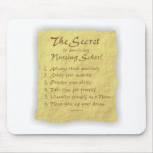 The Secret to Surviving Nursing School Mouse Mat