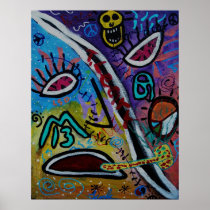 THE SEEKER ON CANVAS POSTERS