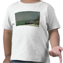 The Seine at the Pont d'Iena, Winter, 1875 T Shirts
