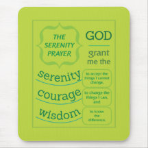 The Serenity Prayer Mousemats