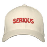 The Serious Hat embroidered hats