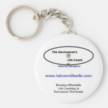 The Serviceman's Life Coach - Key Ring - Key Chain