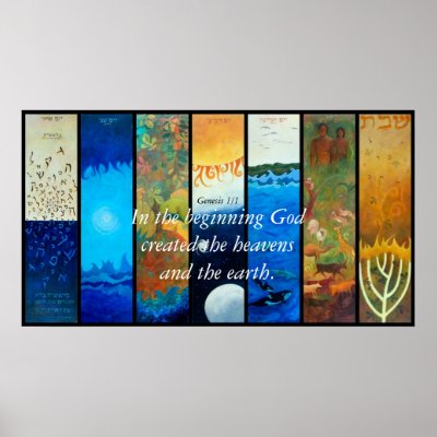 THE SEVEN DAYS OF CREATION, In the beginning Go... Poster
