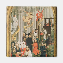 The Seven Sacraments Altarpiece Fridge Magnets