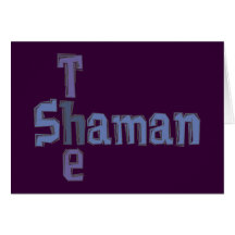 the shaman grußkarten