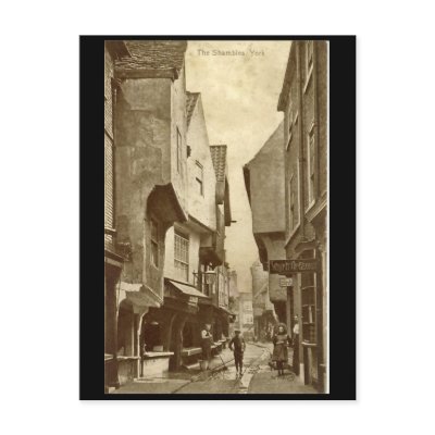 The Shambles, York Post Card by gregoryolney2