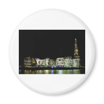 The shard and City Of London Buildings Fridge Magnet