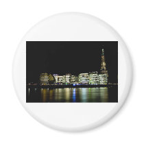 The shard and Southbank buildings Refrigerator Magnets