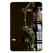 The Shard and Tower Bridge Flexible Magnets