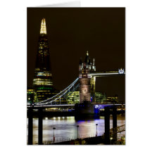 The Shard and Tower Bridge Greeting Card