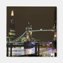 The Shard and Tower Bridge Magnet