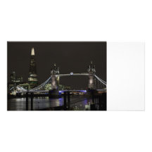 The Shard and Tower Bridge Photo Greeting Card