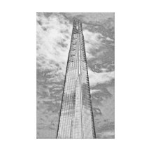 The Shard Stretched Canvas Print