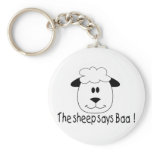 The Sheep Says Baa keychains