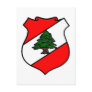 The Shield of Lebanon Post Card
