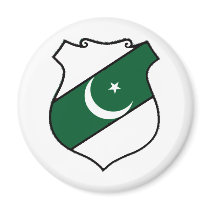 The Shield of Pakistan Refrigerator Magnets