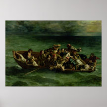 The Shipwreck of Don Juan, 1840 Print