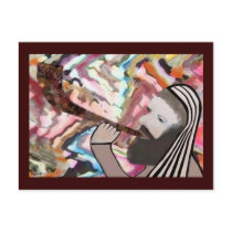 The Shofar Blast Postcard