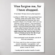 The shopper's confession - full poster