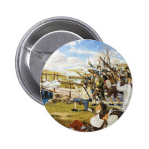 The Shot Heard 'Round the World Domenick D'Andrea Pinback Button