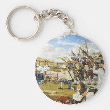 The Shot Heard 'Round the World Domenick D'Andrea Keychains