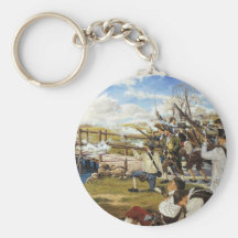 The Shot Heard 'Round the World Domenick D'Andrea Key Chains
