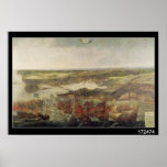 The Siege of La Rochelle in 1628 posters