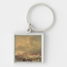The Siege of Lille by Albert de Saxe-Tachen Key Chains
